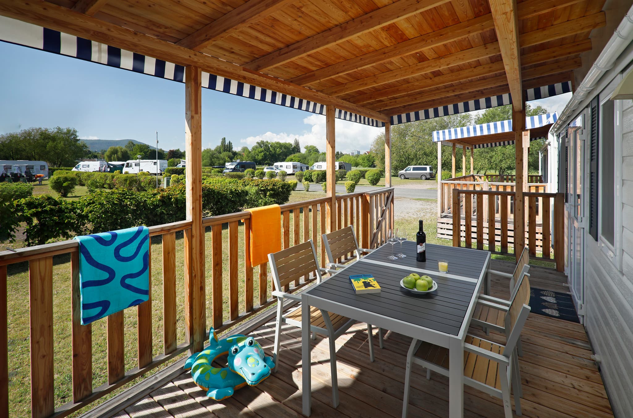 Terrasse Mobilheim