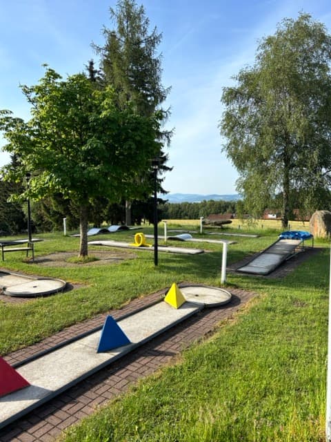 Minigolf mit Ausblick