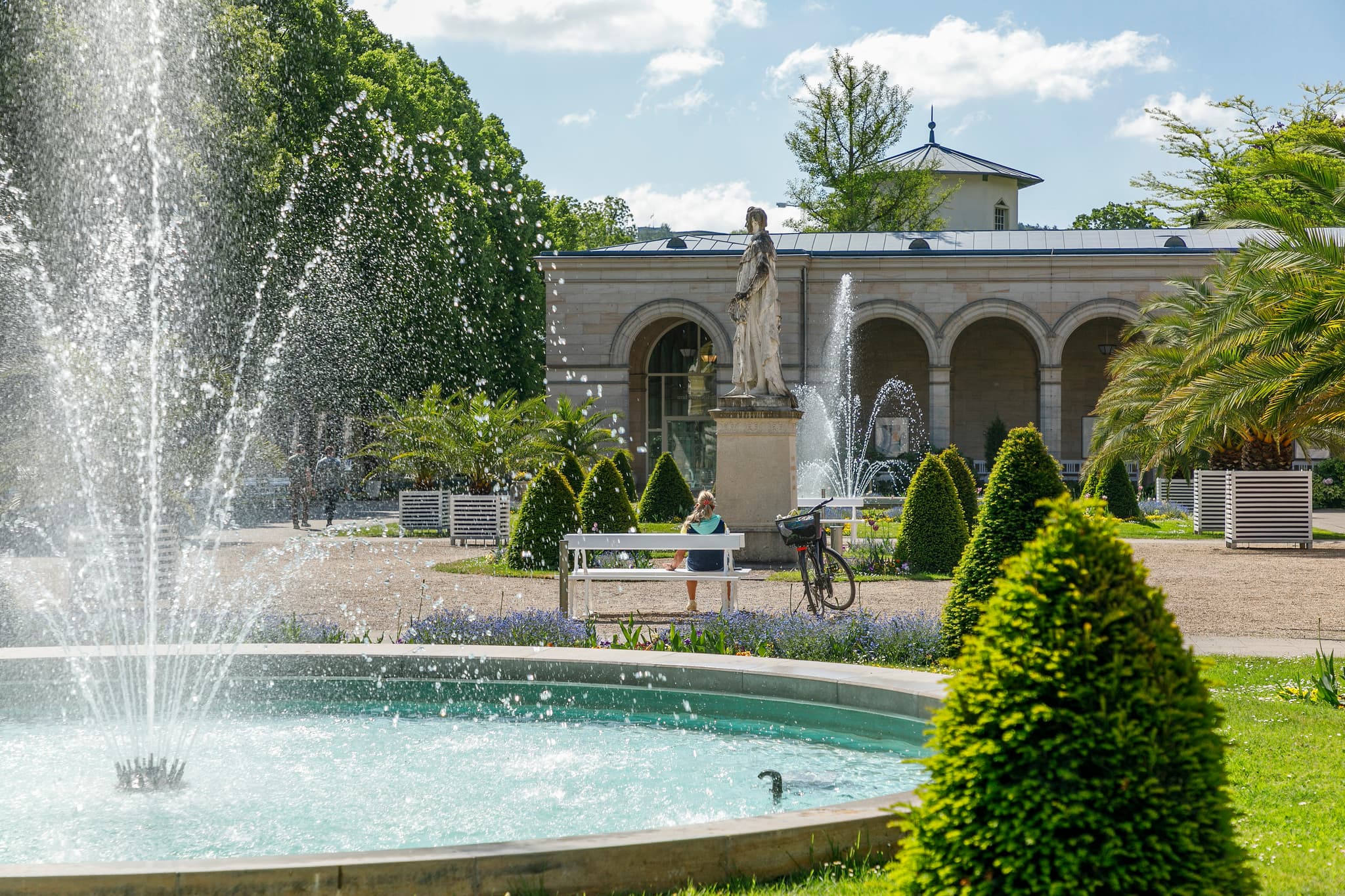 Relaxen im Kurpark